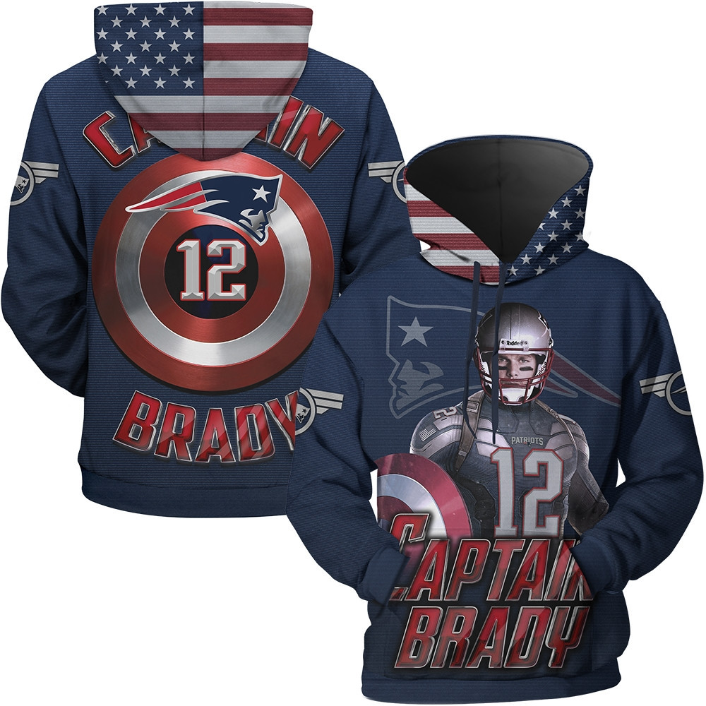 New England Patriots Hoodie Zip Hoodie Version 1622