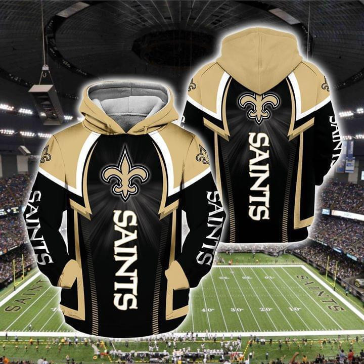 New Orleans Saints Hoodie Zip Hoodie Version 1198