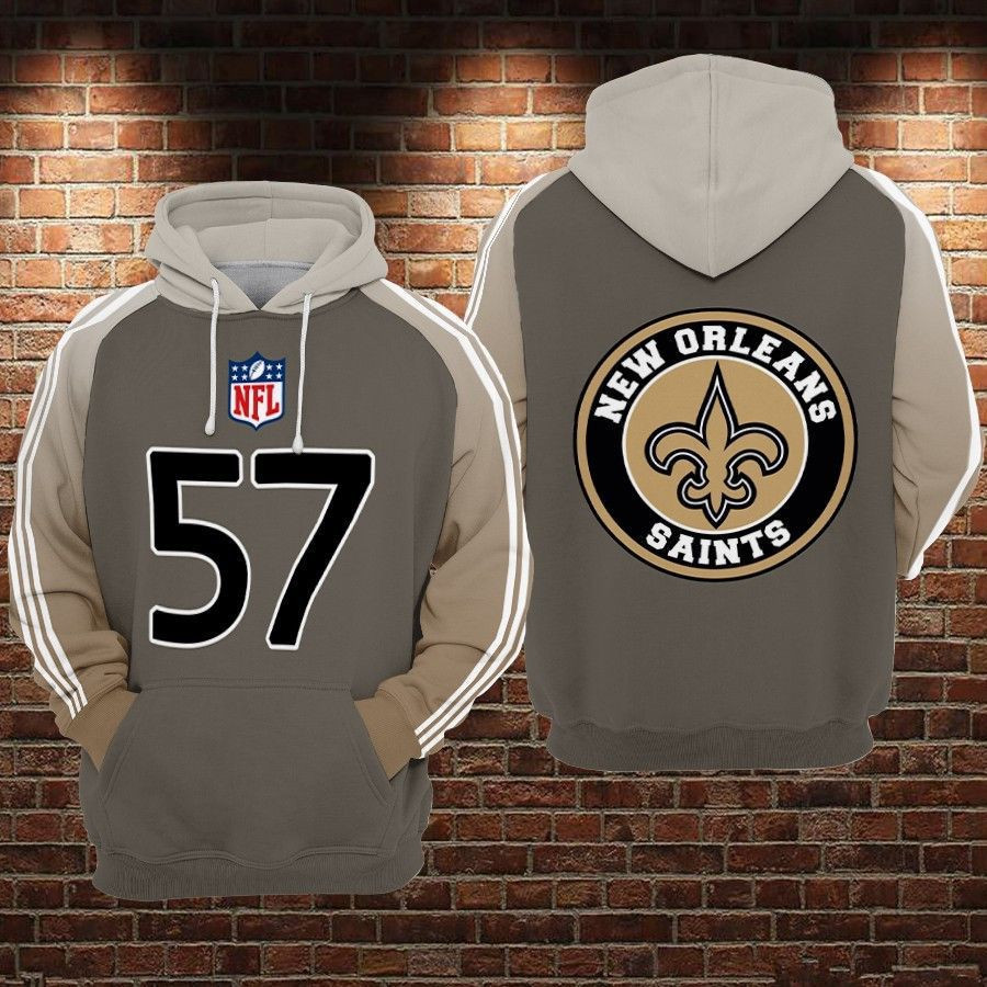 New Orleans Saints NFL Football Classic Hoodie Zip Hoodie Version 1285