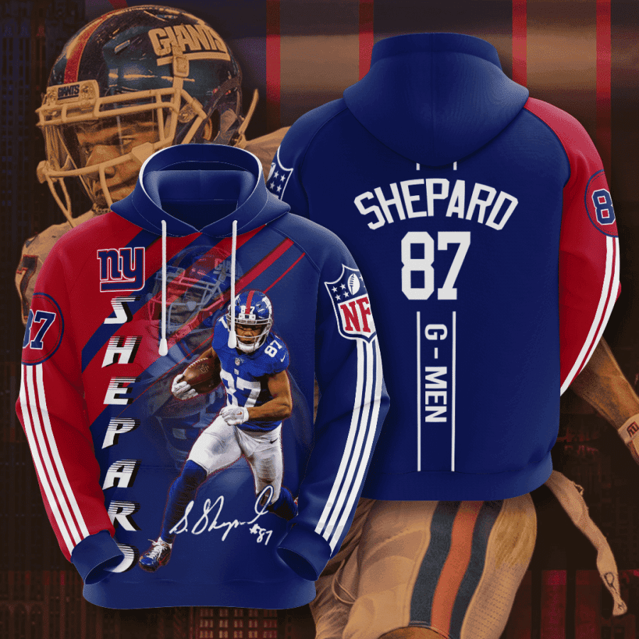 New York Giants Sterling Shepard Hoodie Zip Hoodie