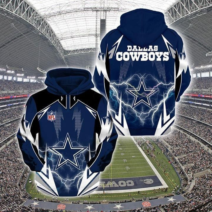 NFL Dallas Cowboys Nfl Hoodie Zip Hoodie Version 1565
