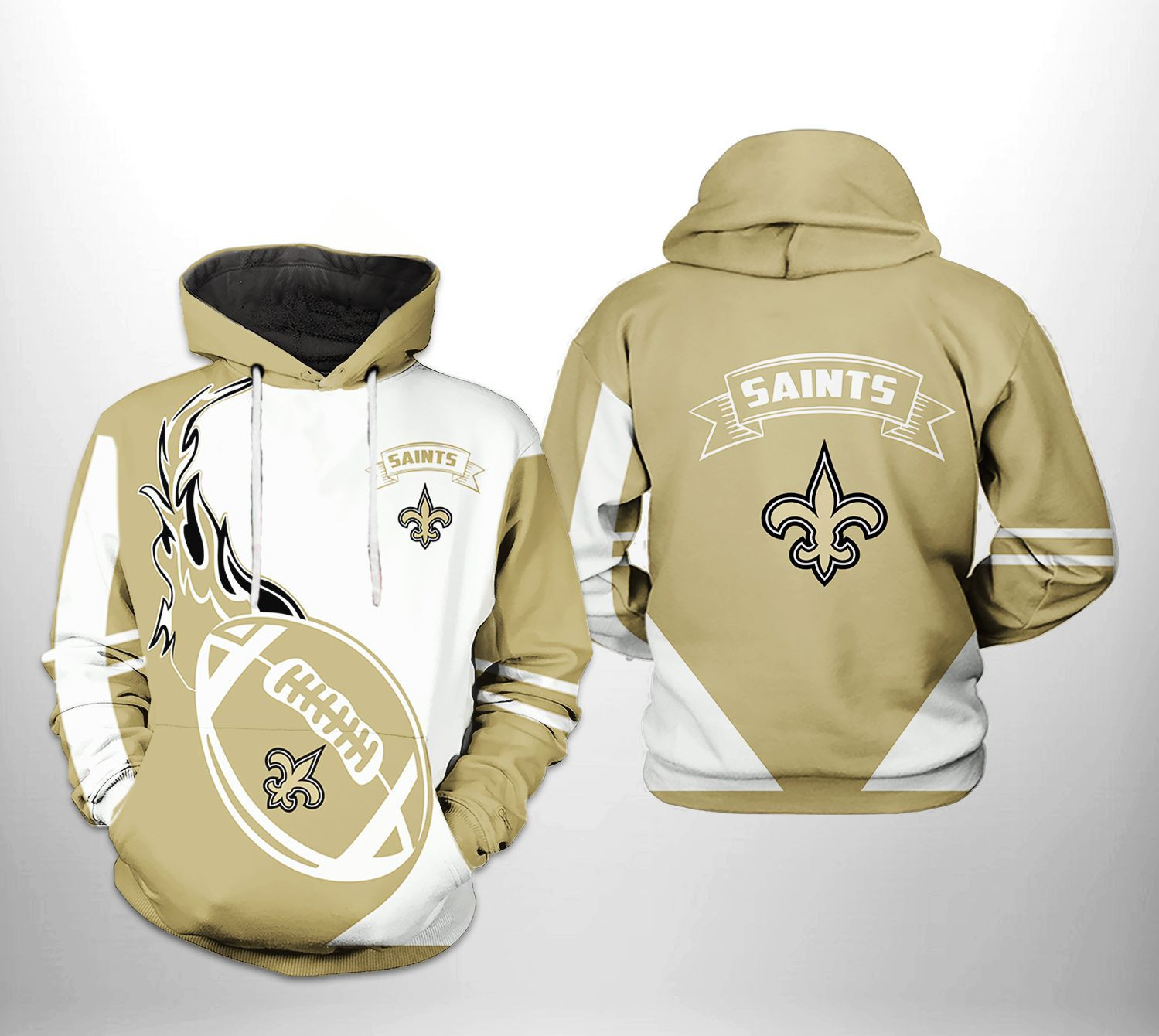 NFL New Orleans Saints NFL Classic Hoodie Zip Hoodie