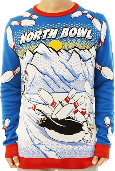 North Bowl Ugly Christmas Sweater