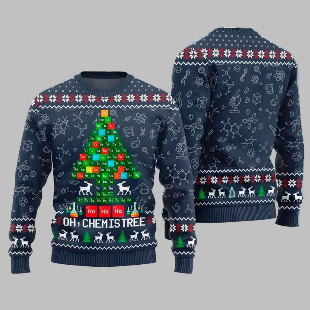 Oh Chemistree Ugly Christmas Sweater