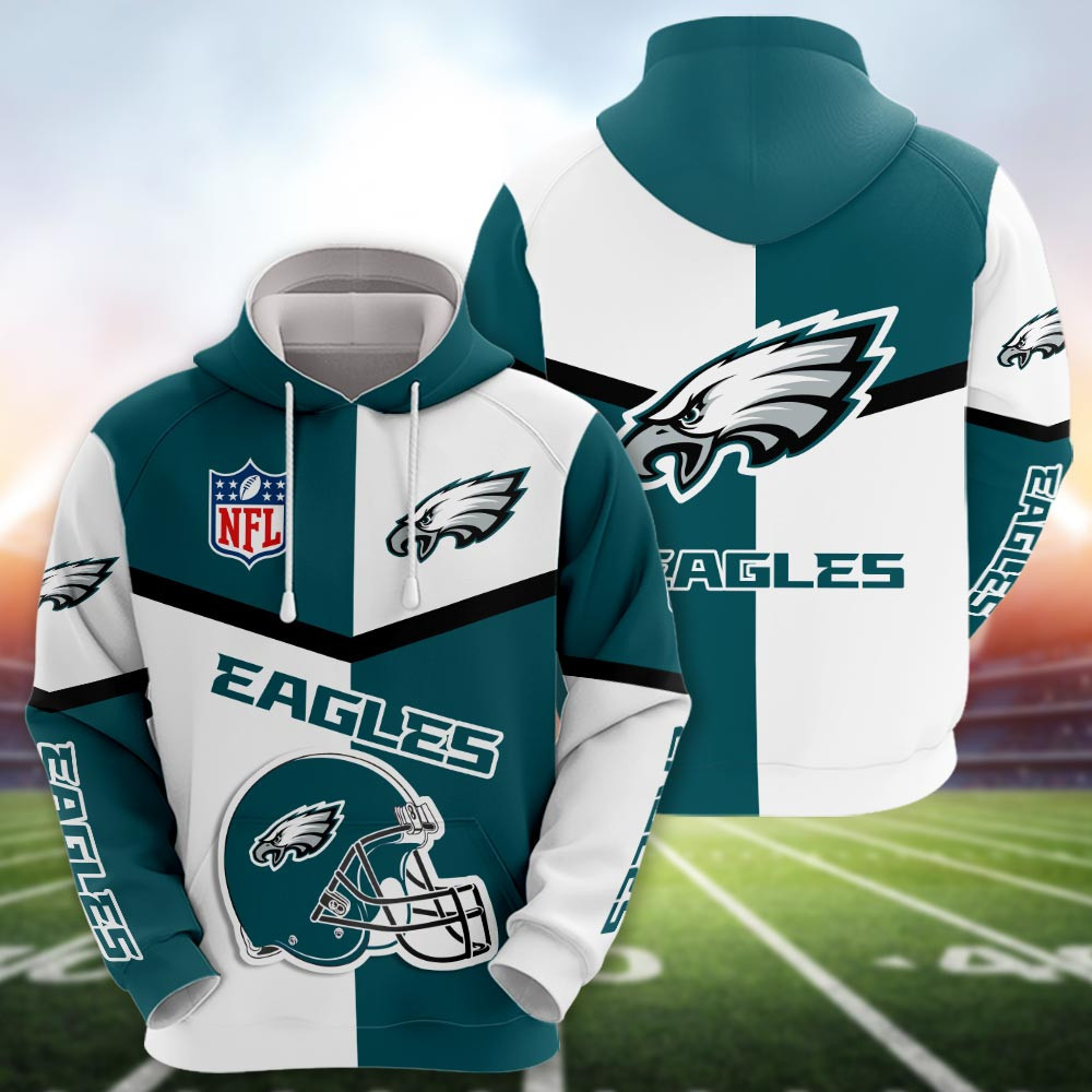 Philadelphia Eagles 3D printed Sweatshirt Hoodie Zipped Hoodie