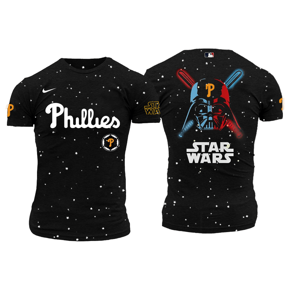 Philadelphia Phillies MLB x Star Wars 2025 Shirt Philadelphia Phillies Merch Fathers Day Gifts