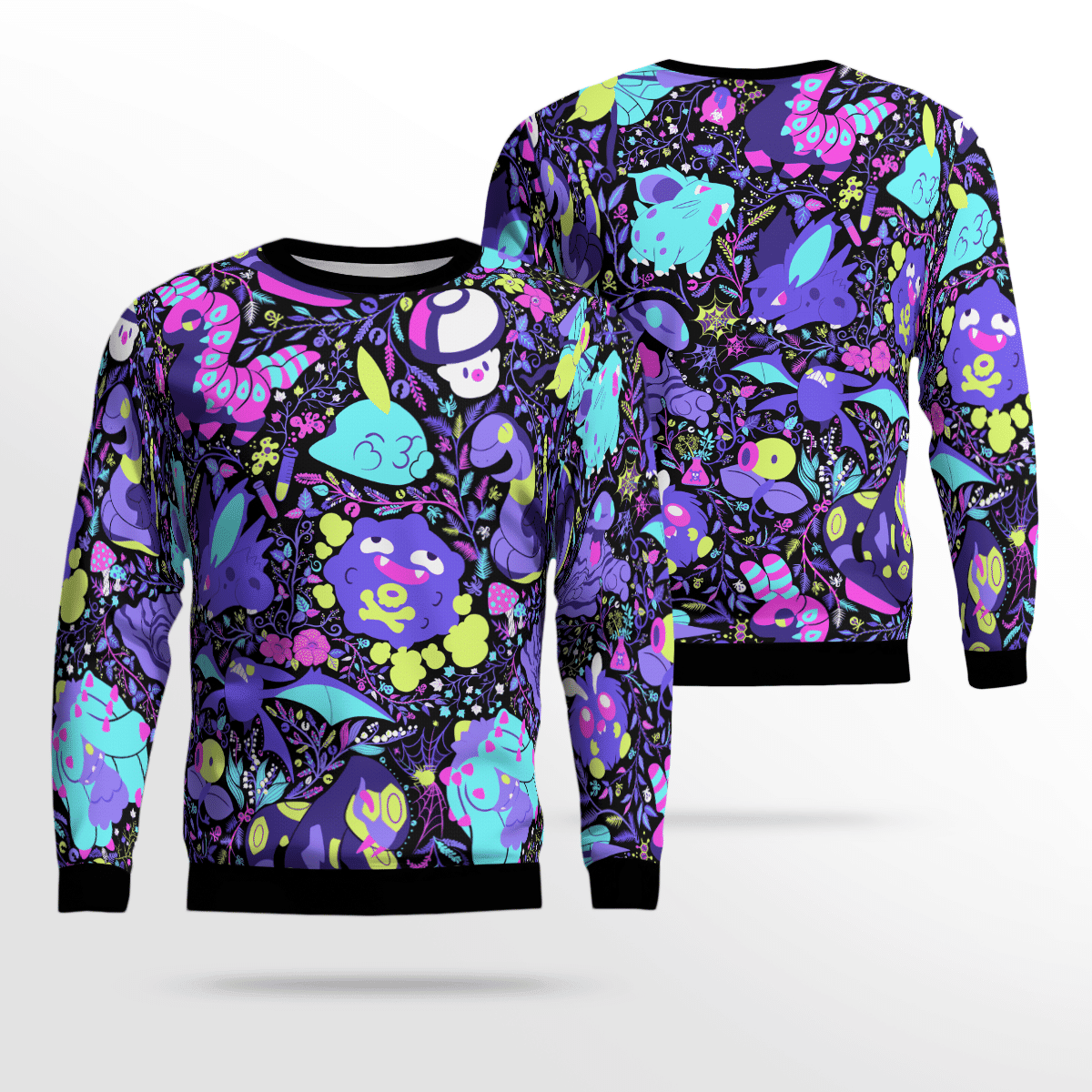 Poison Type 3D Sweater