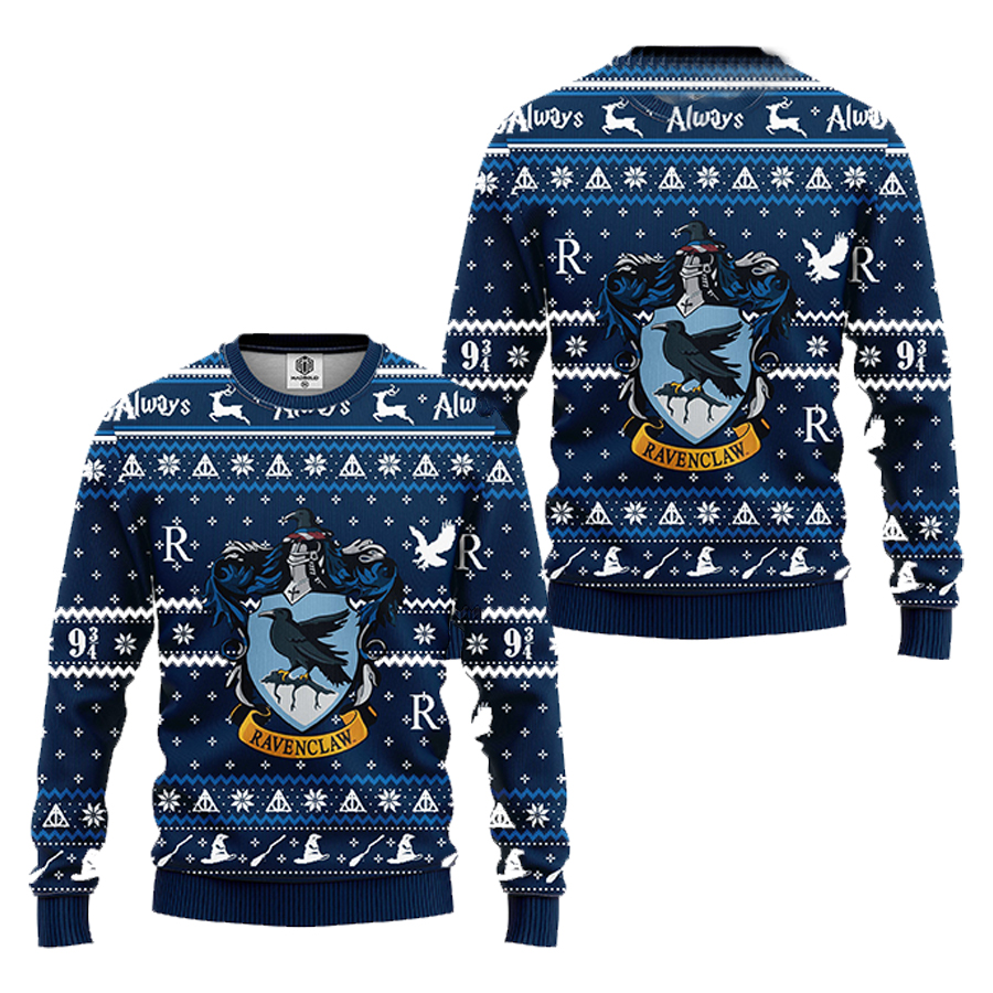 Ravenclaw New Ugly Christmas Sweater