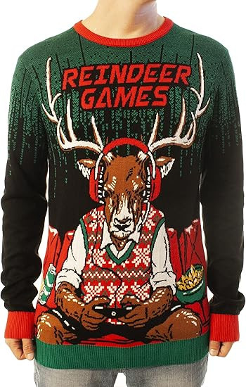 Reindeer Games Ugly Christmas Sweater