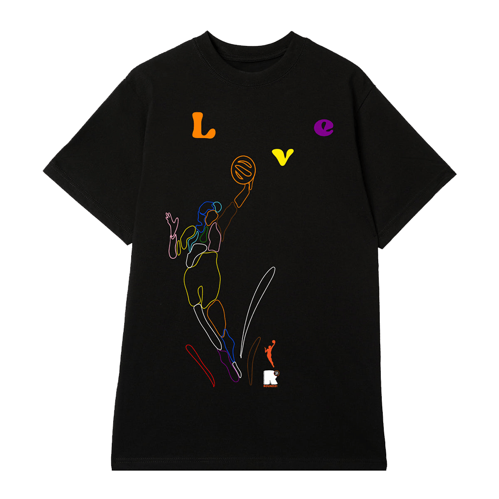 Round 21 Merch WNBA We Out Here Pride T-Shirt Basketball Lovers Gift For Mom