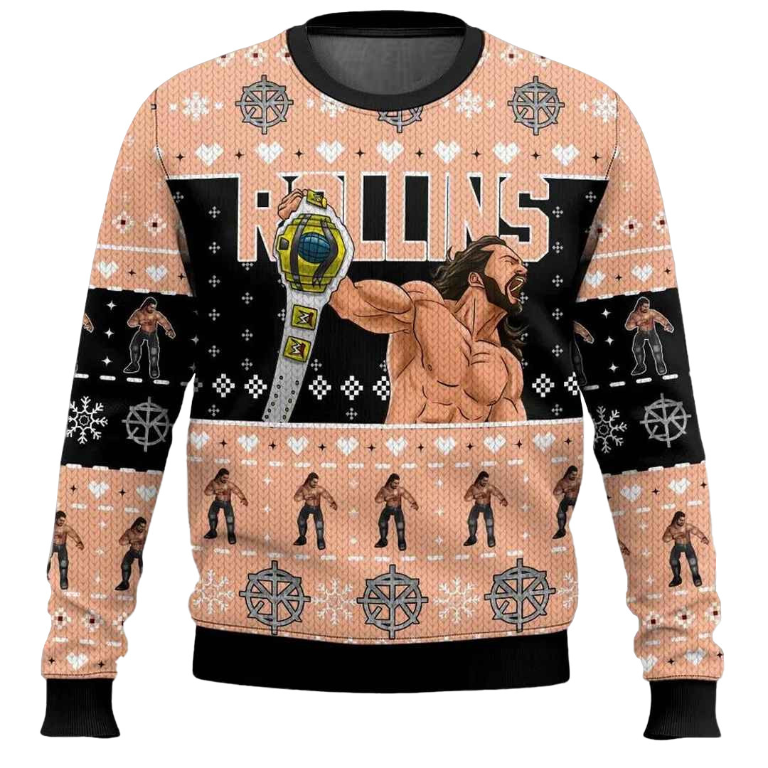Seth Rollins Ugly Christmas Sweater