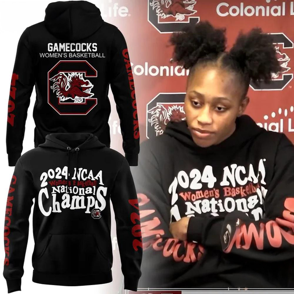 South Carolina Gamecocks NCAA WMB Champs Womens Basketball Hoodie Gift For Basketball Fan