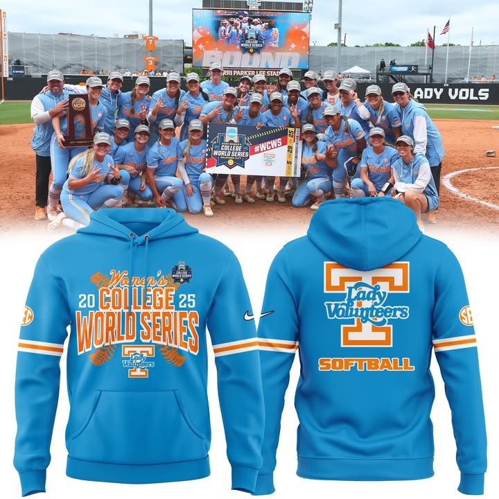 Tennessee Lady Vols 2025 Ncaa Softball WomenS College World Series Hoodie Best Gift For Softball Players