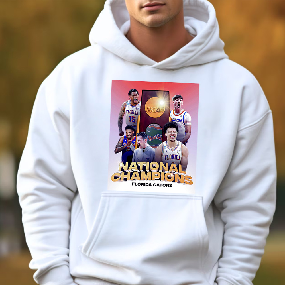 The Florida Gators Are National Champions NCAA 2025 Hoodie Cool Gifts For Basketball Fans