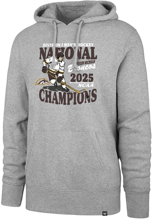 Western Michigan National Championship Hoodie 2025 WMU NCAA Mens Ice Hockey Fan Best Gift