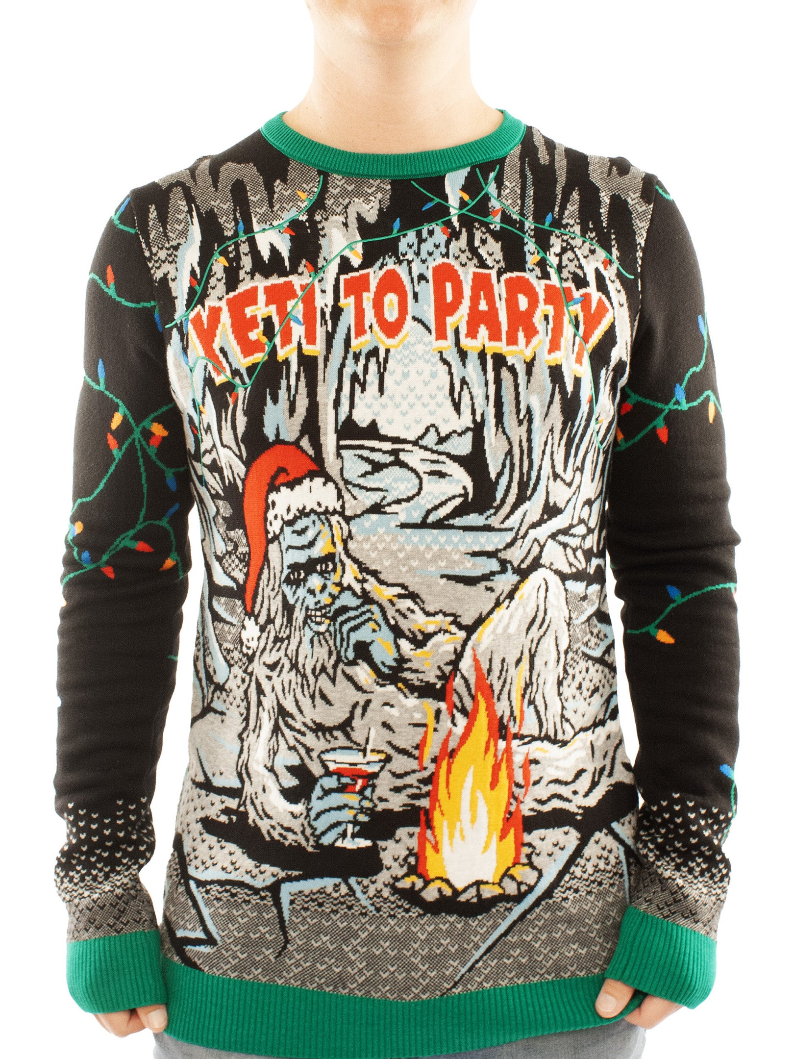 Yeti to Party Ugly Christmas Sweater