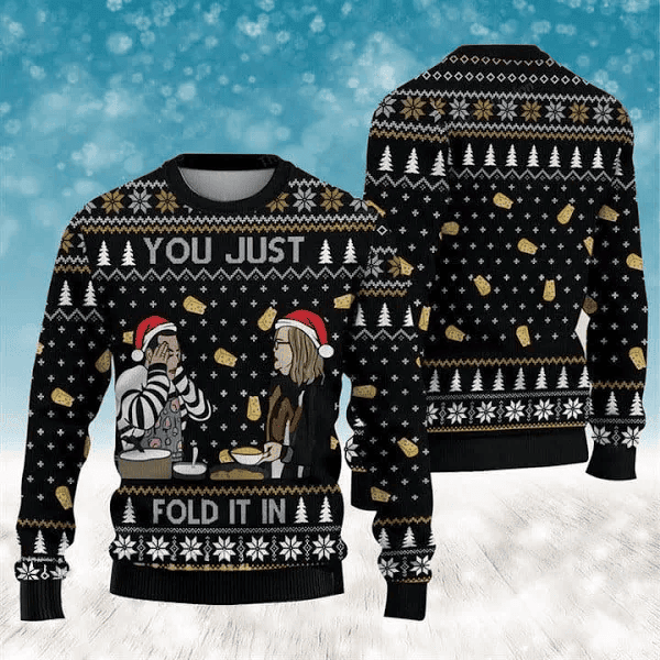 You Just Fold It Ugly Sweater