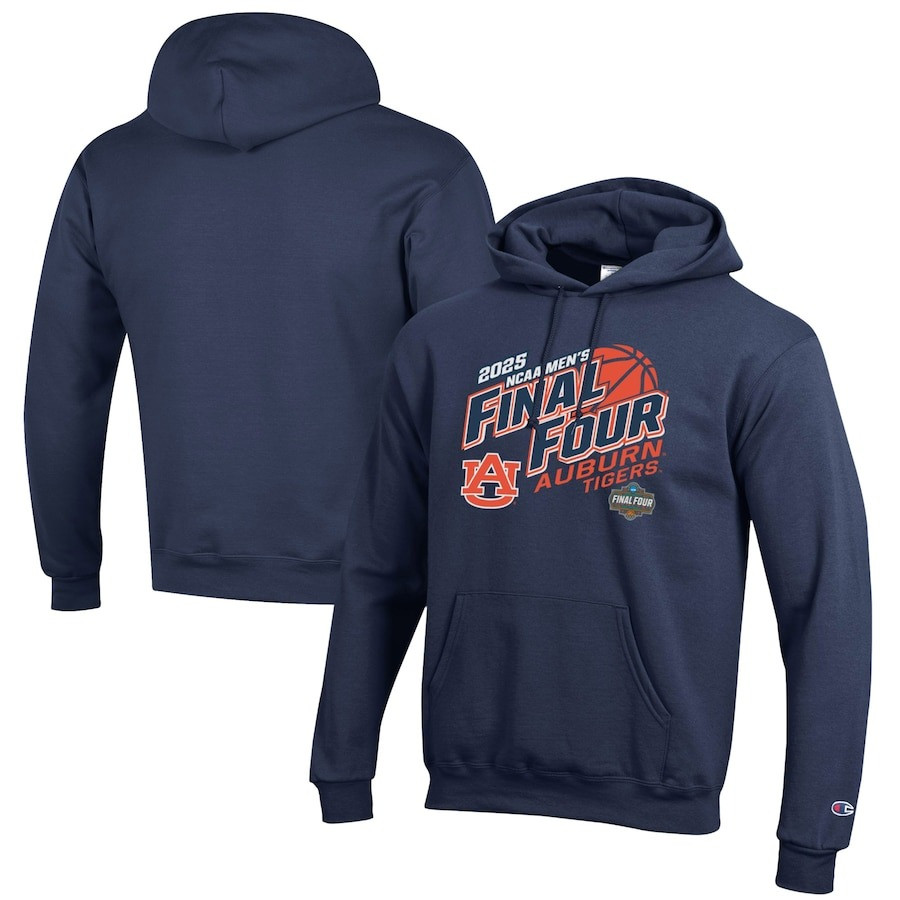 Auburn Tigers Final Four Merch Hoodie 2025 NCAA Mens Basketball March Madness Fan Gifts