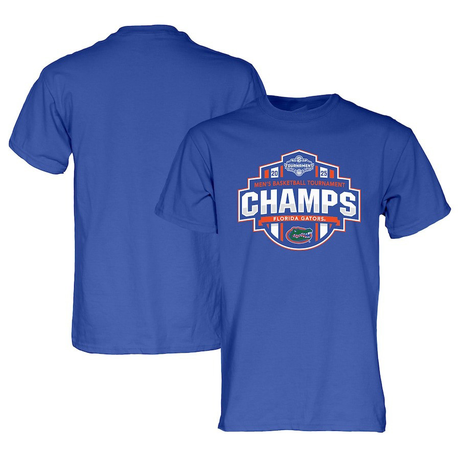Blue 84 Royal Florida Gators 2025 NCAA Mens Basketball National Champions Shirt For Fans