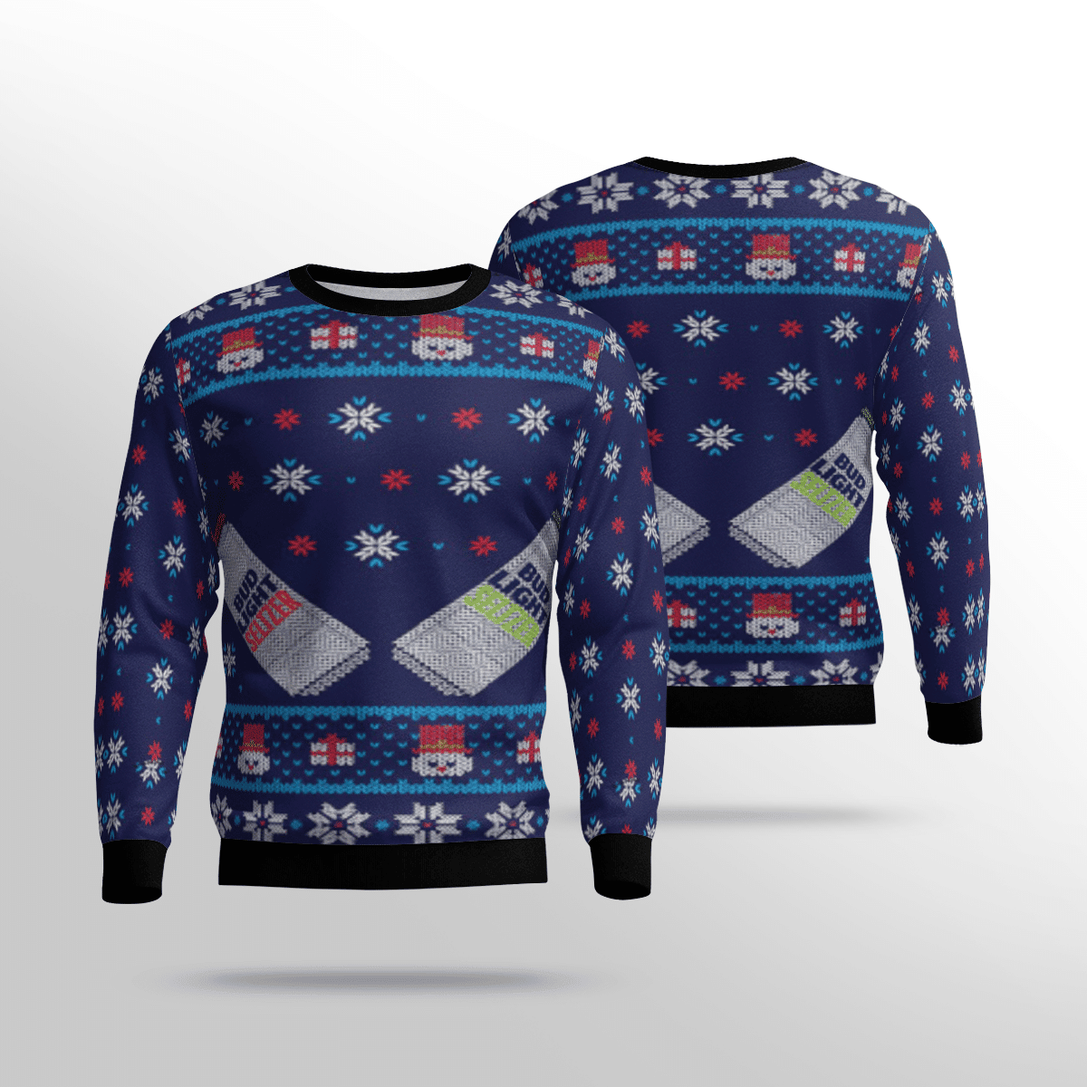 Bud Light Ugly Christmas Sweater Seltzer