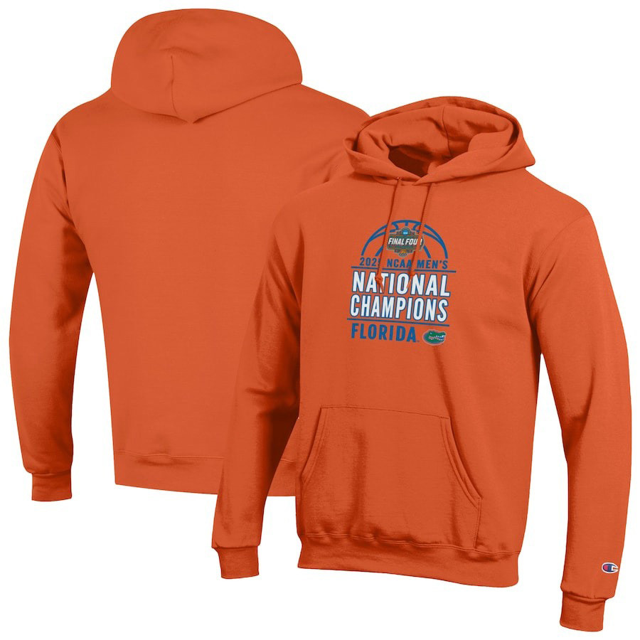 Champion Orange Florida Gators 2025 NCAA Mens Basketball National Champions Hoodie Men Gifts