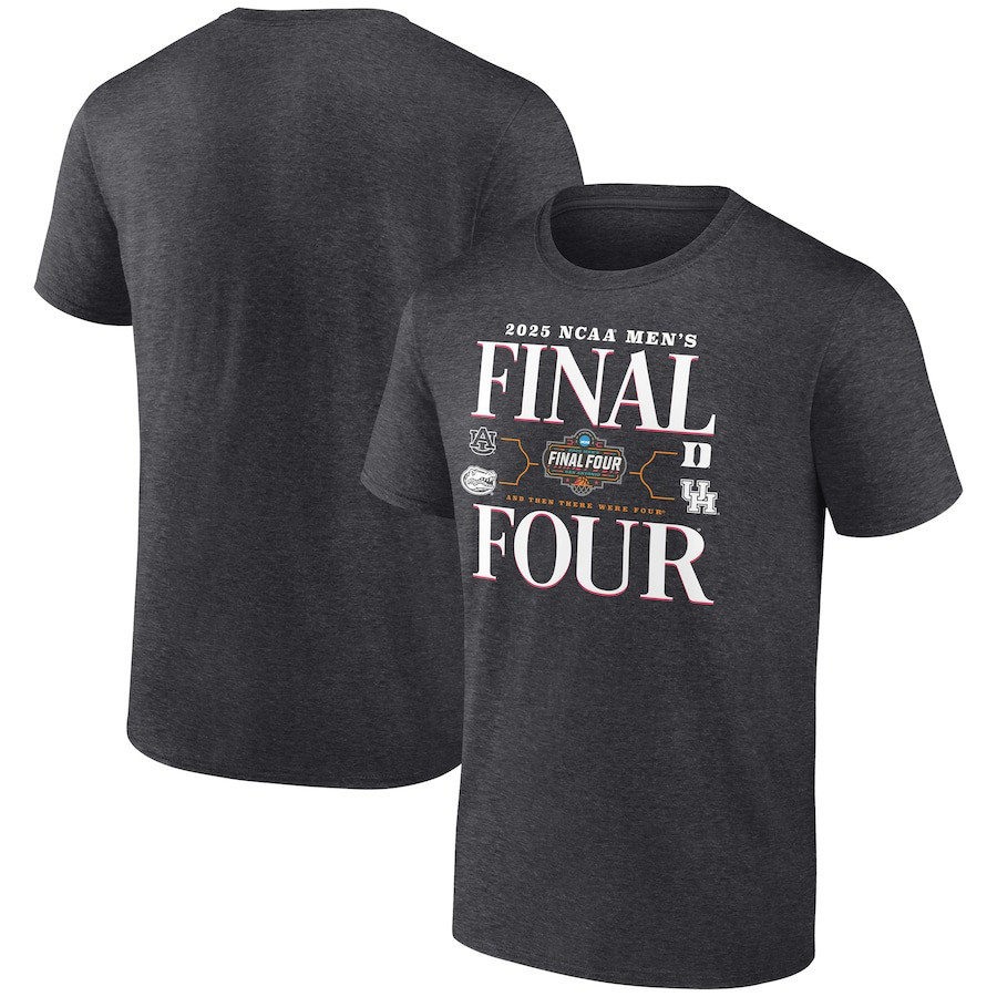 Charcoal 2025 NCAA Mens Basketball Tournament March Madness Final Four T-Shirt Gifts For Son