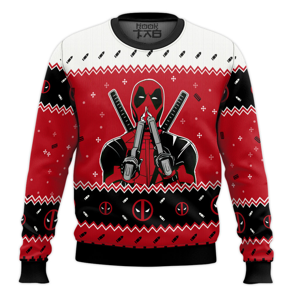 Christmas Deadpool Marvel Comics Ugly Christmas Sweater