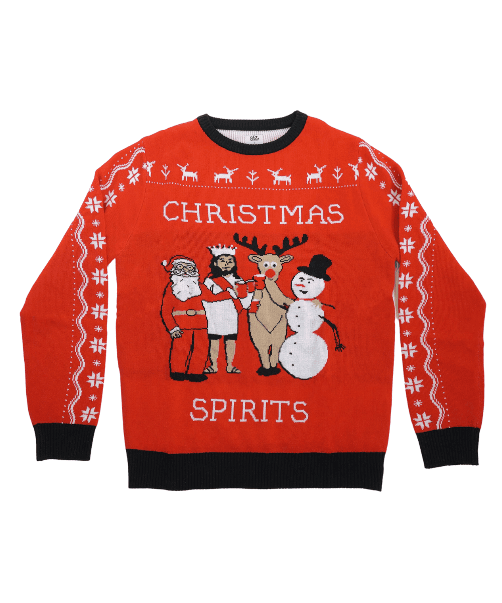 Christmas Spirits Ugly Sweater