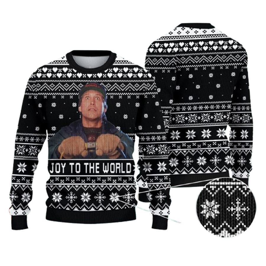 Christmas Vacation Joy To The World Christmas National Lampoons Ugly Christmas Sweater