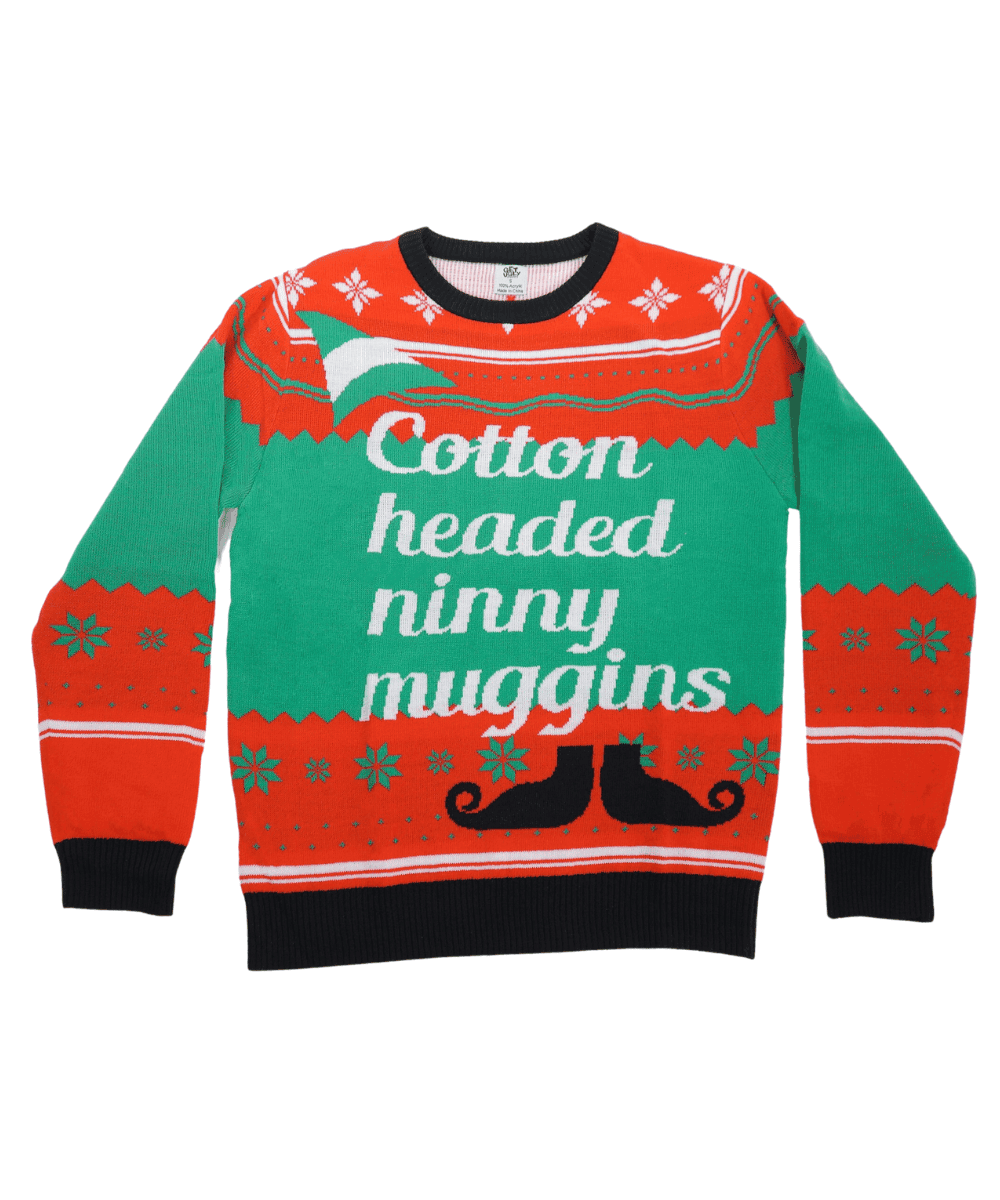 Cotton Headed Ninny Muggins Ugly Christmas Sweater