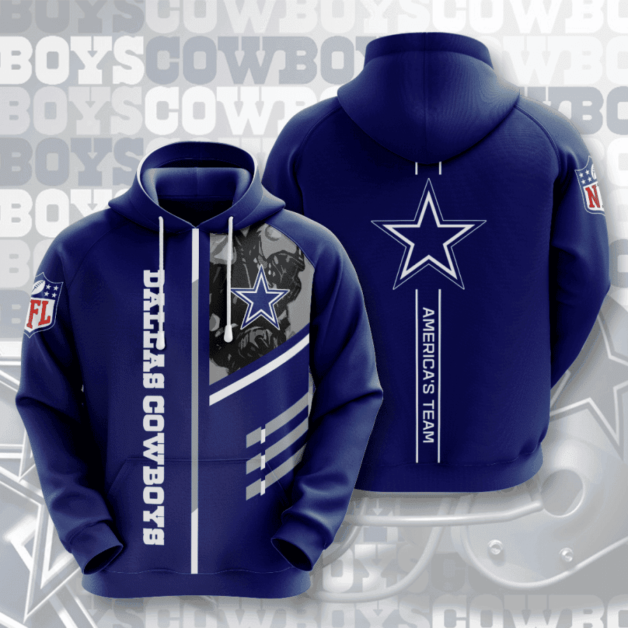 Dallas Cowboys Hoodie Zip Hoodie Version 1040