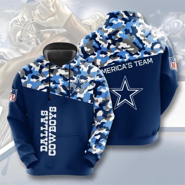 Dallas Cowboys Hoodie Zip Hoodie Version 1202