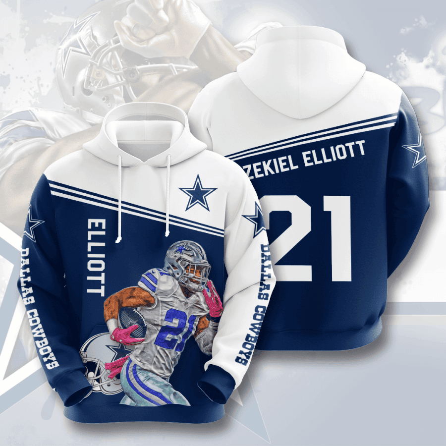 Dallas Cowboys Hoodie Zip Hoodie Version 1972