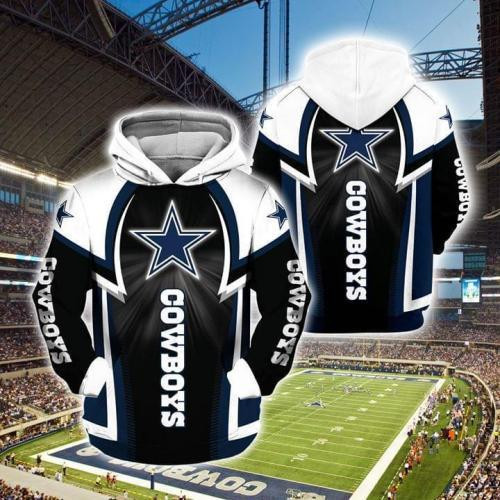 Dallas Cowboys Hoodie Zip Hoodie Version 2142