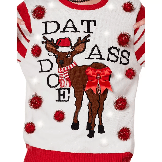Dat Ass Doe Ugly Christmas Sweater