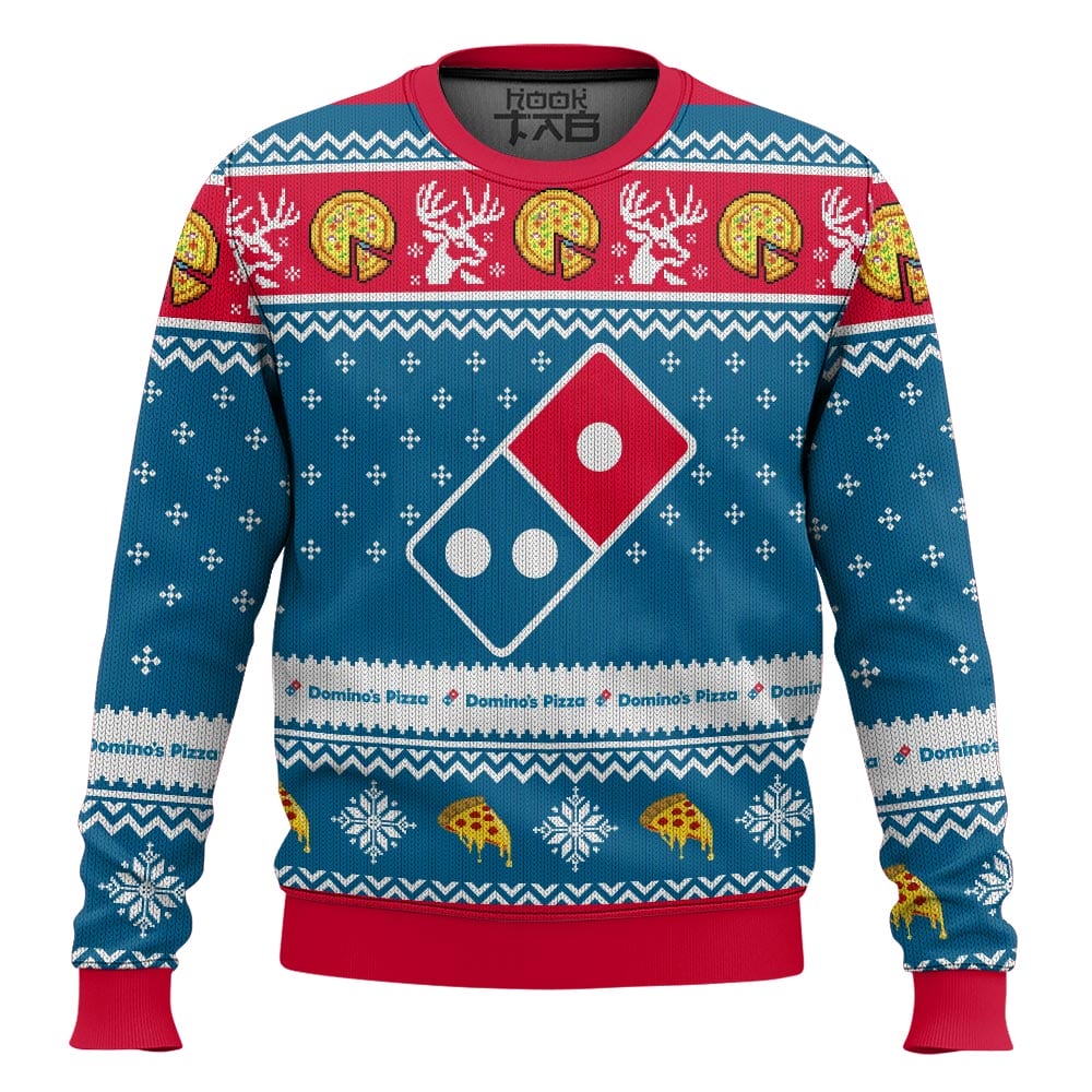 Dominos Pizza Ugly Sweater