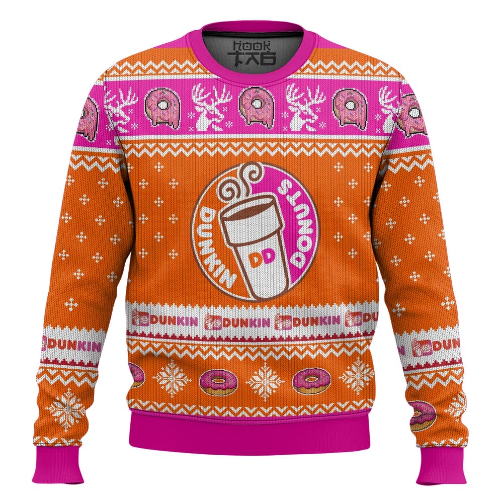 Dunkin (formerly Dunkin Donuts) Ugly Sweater