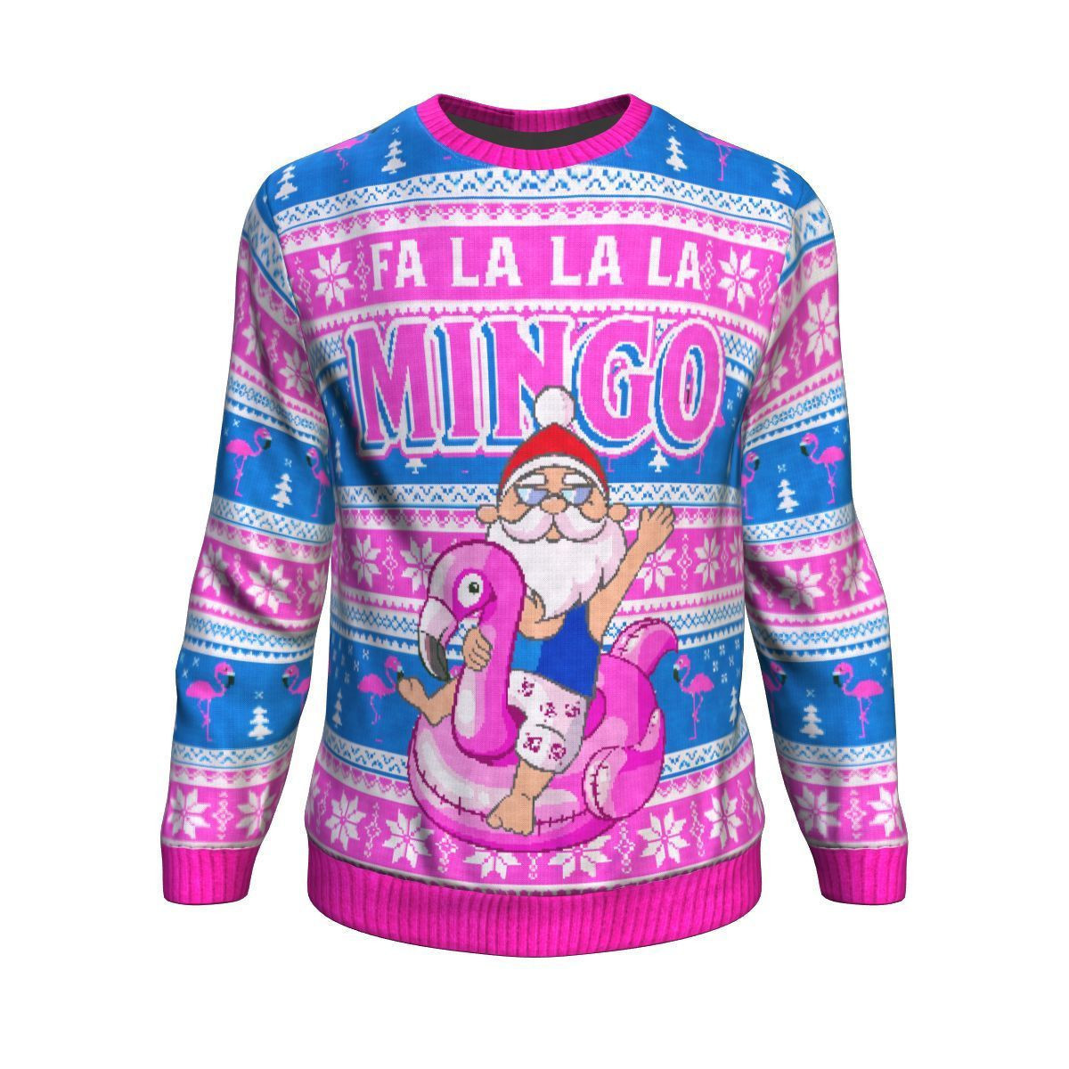 Fa La La La Mingo Ugly Christmas Sweater