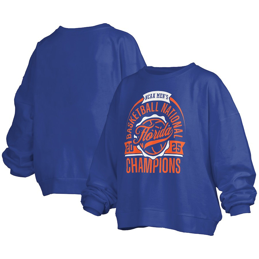 Florida Gators 2025 NCAA Mens Basketball National Champions Royal Sweatshirt Gift For Mom