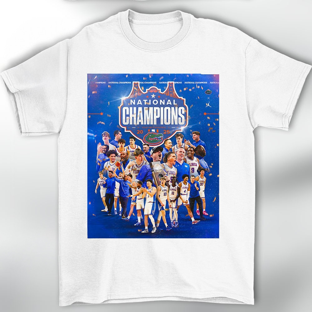 Florida Gators National Champions NCAA Mens Basketball 2025 Shirt Gifts For Brother