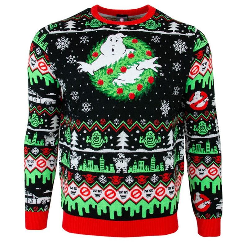 Ghostbusters Christmas Ugly Sweater
