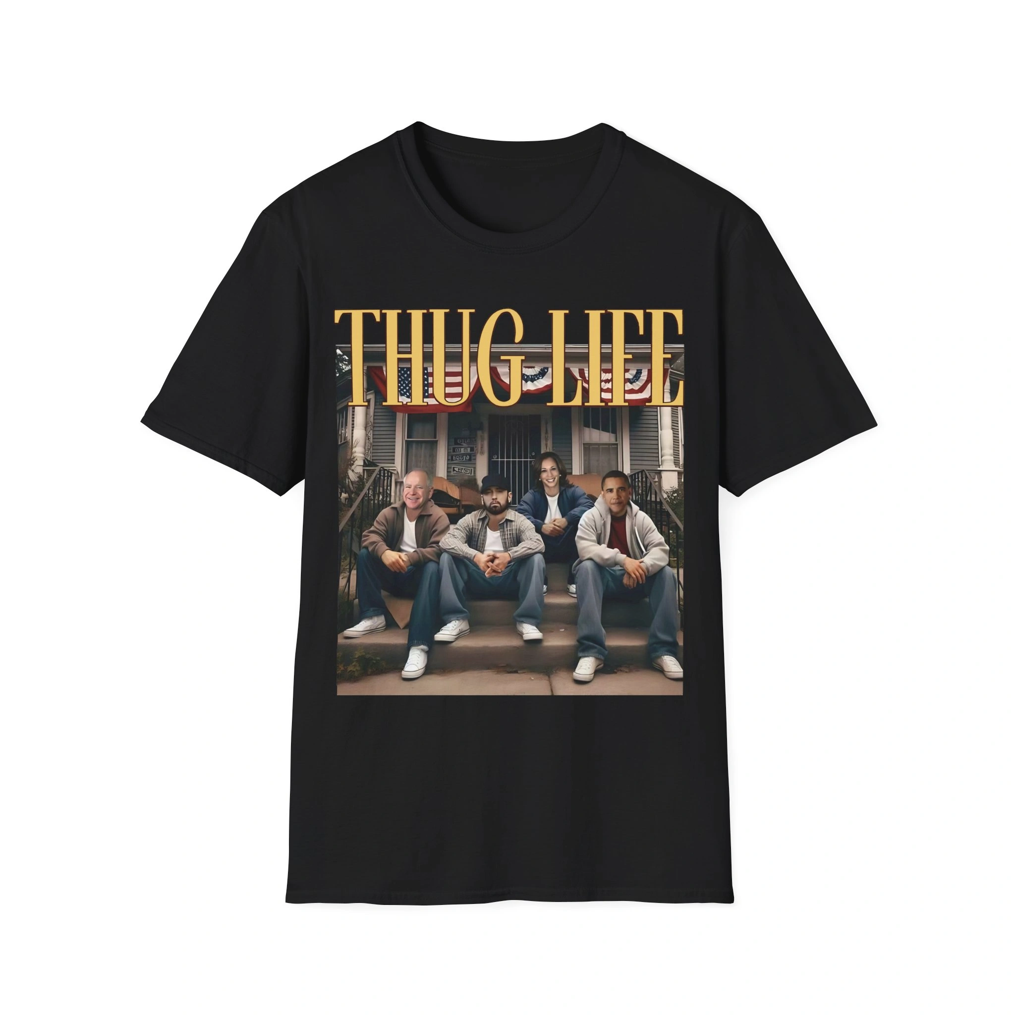 Harris Walz Eminem Thug Life Shirt