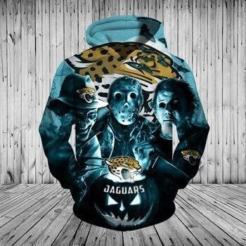 Jacksonville Jaguars Halloween Horror Night Hoodie Zip Hoodie
