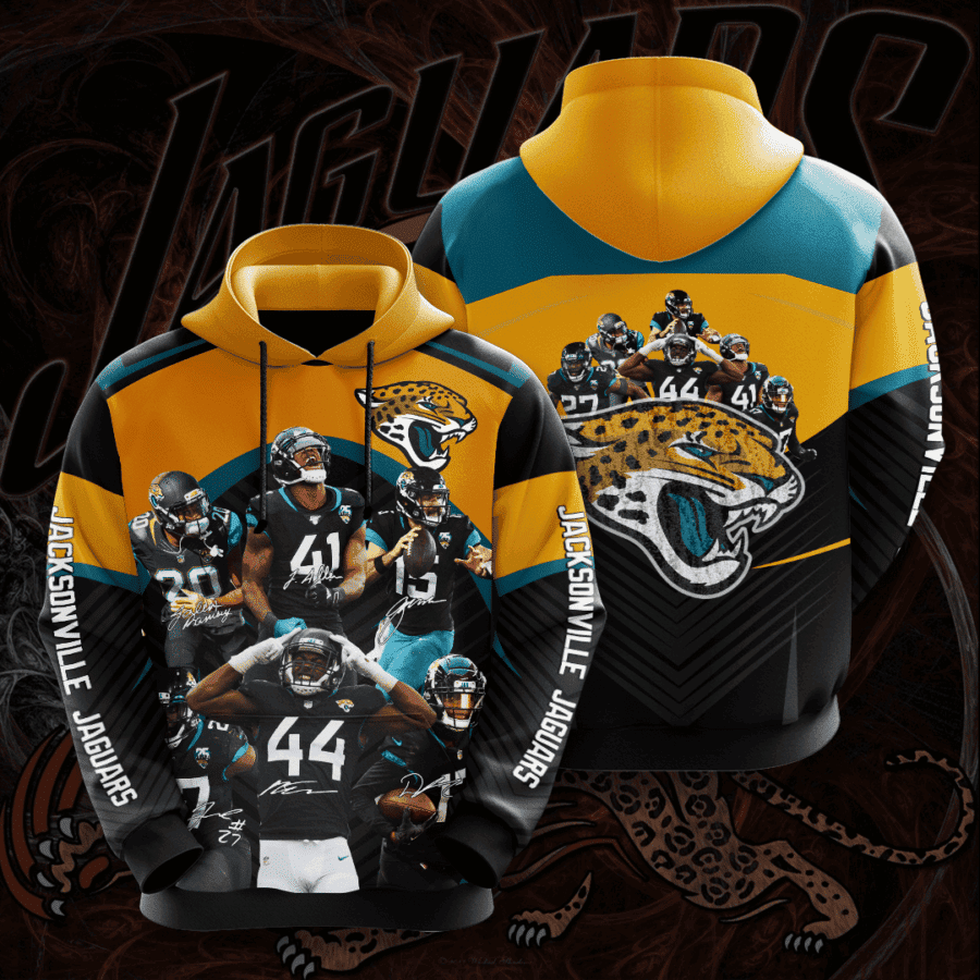 Jacksonville Jaguars Hoodie Zip Hoodie Version 751
