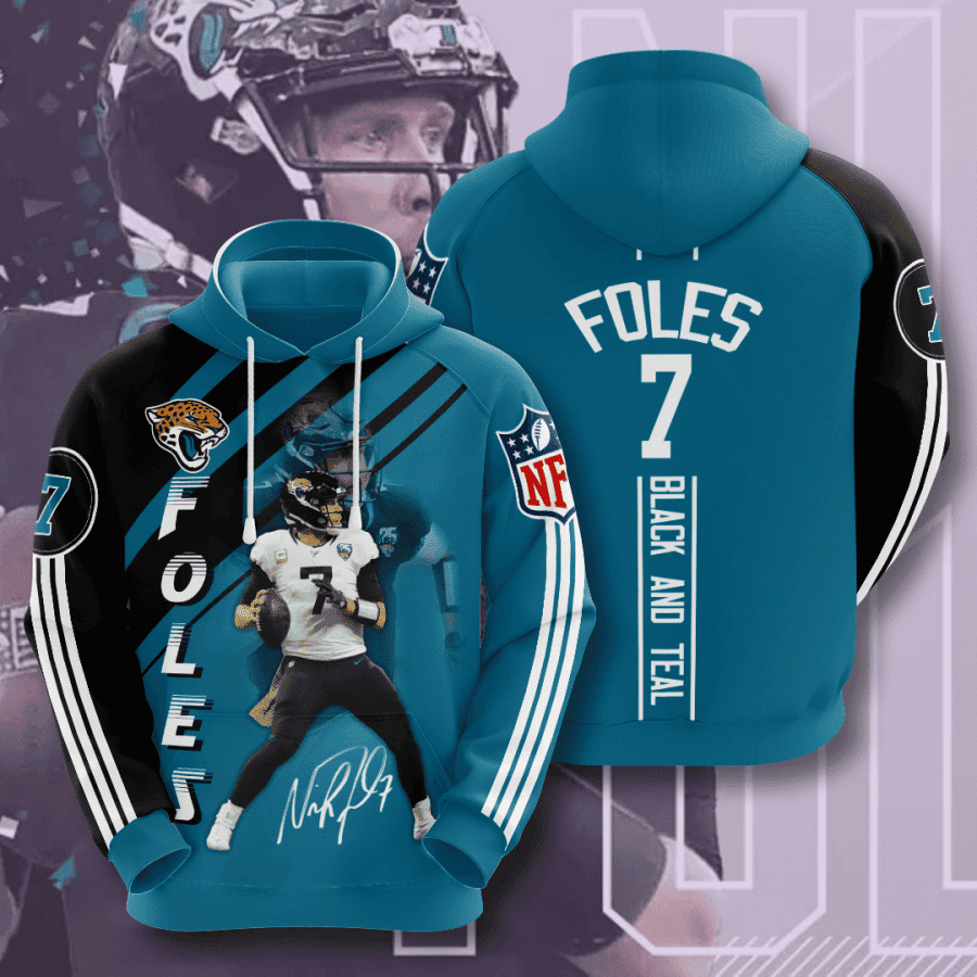 Jacksonville Jaguars Hoodie Zip Hoodie Version 885