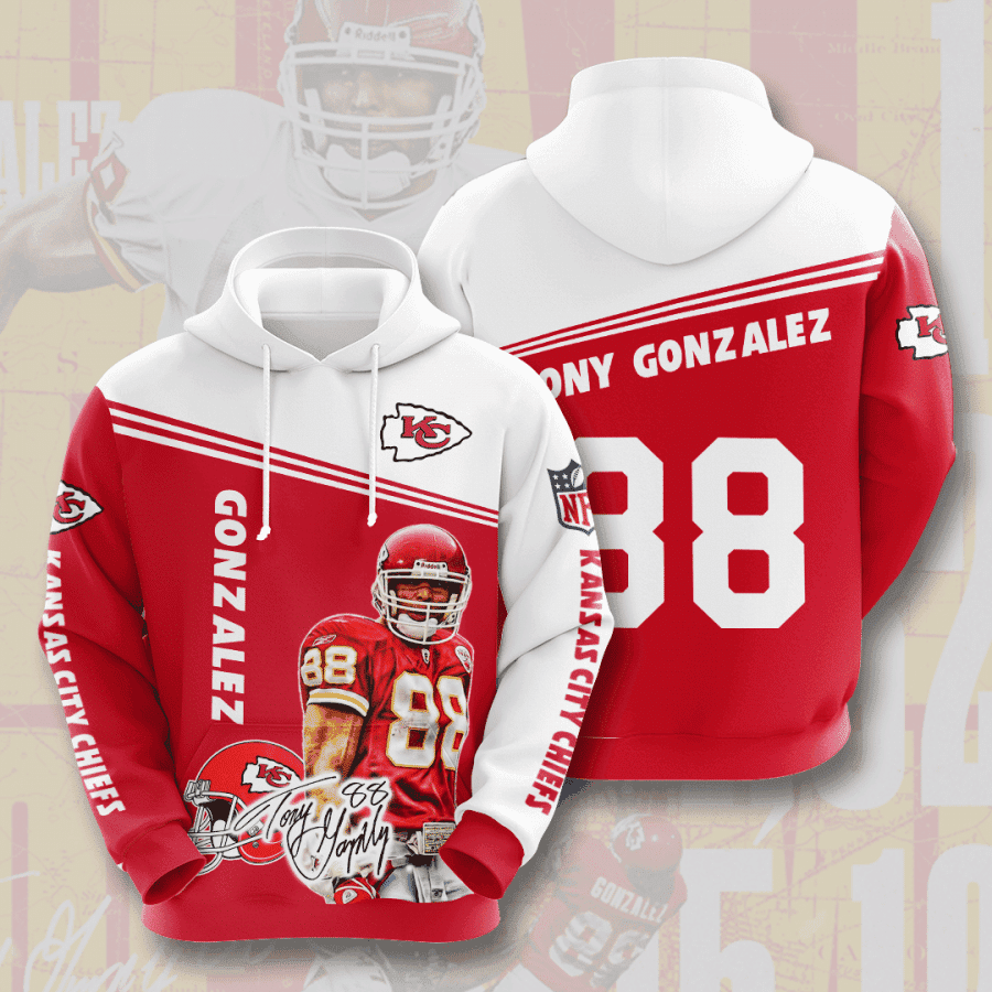 Kansas City Chiefs Hoodie Zip Hoodie Version 709
