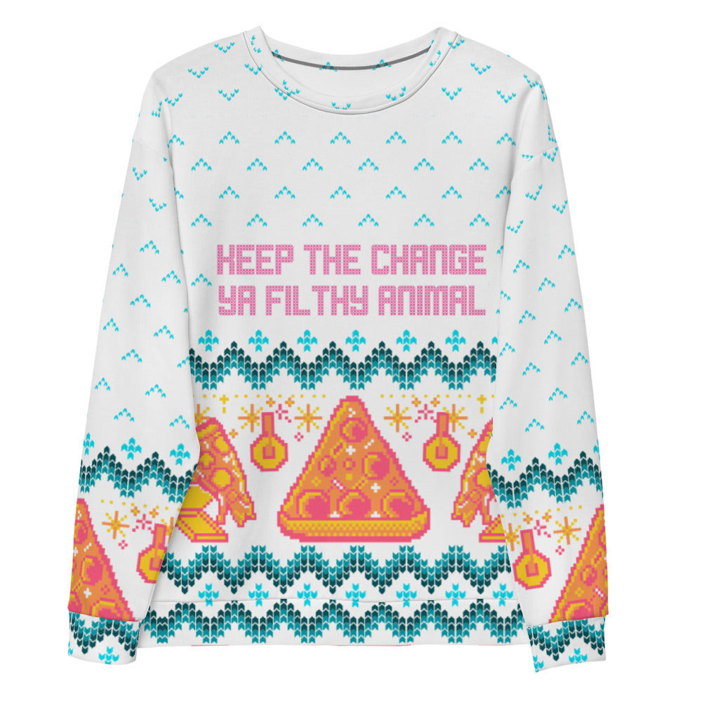 Keep The Change Ya Filthy Animal Ugly Christmas Sweater