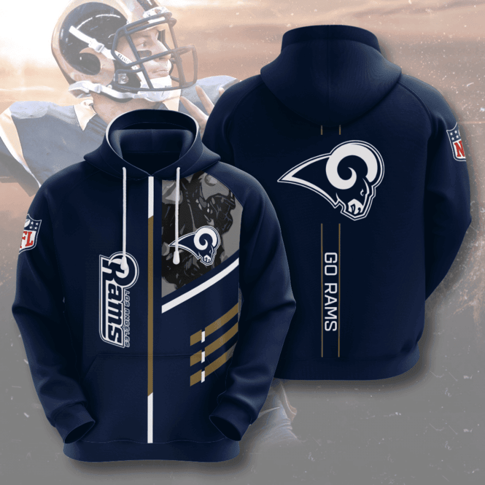 Los Angeles Rams American Football Hoodie Zip Hoodie