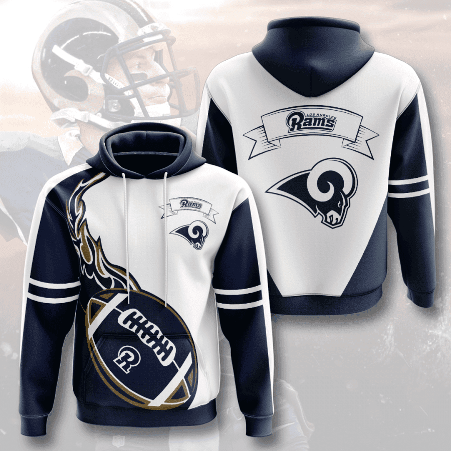 Los Angeles Rams Hoodie Zip Hoodie Version 511