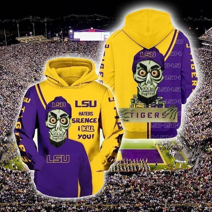 Lsu Tigers Ncaa Haters Silence I Kill You Hoodie Zip Hoodie Version 464